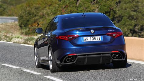 Alfa Romeo Giulia Quadrifoglio | 2017MY (Blue) | Rear