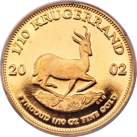 1/10 Krugerrand - South Africa – Numista