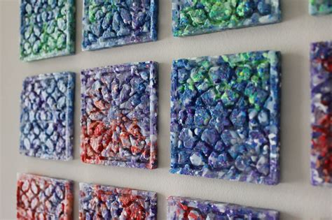 Hellian Plastic, wall art and coasters made from 100% recycled plastic, just launched on Kickstarter