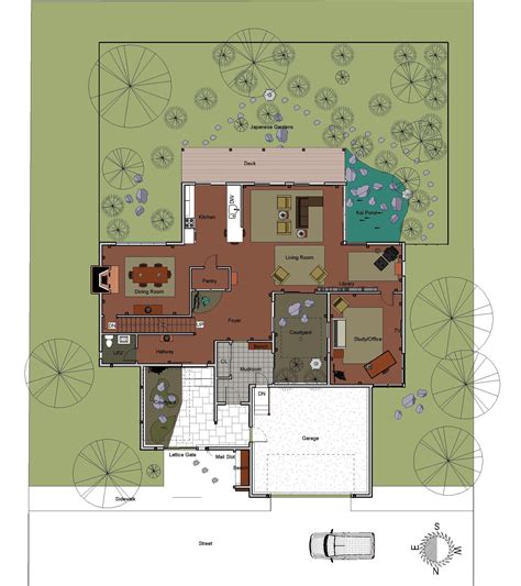 Japanese Modern House Plan