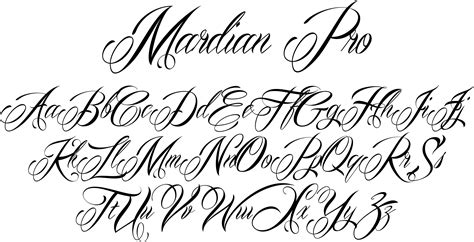 Best Free Tattoo Fonts Script Calligraphy Simple Ideas | Typography Art Ideas