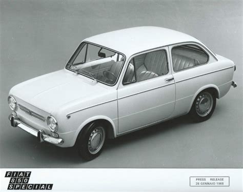 Fiat 850 Special Press Photo - My Classic Cars