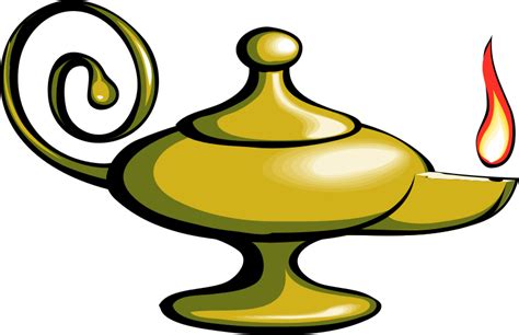 Clipart - Architetto -- lampada di Aladino