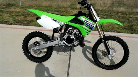 Over view and Review of the 2012 Kawasaki KX100 Motocross Bike - YouTube