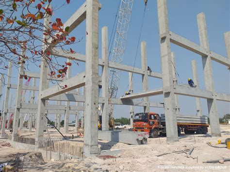 Precast Column and Beam - VCON Thai