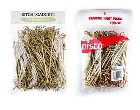 Knotted Bamboo Skewers Wholesale, Knot Picks Bulk