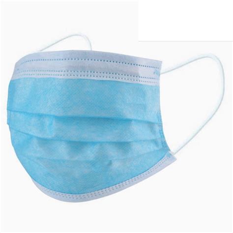 Fluid Resistant Surgical Face Masks with Elastic Ear Loops - Type IIR Certified (Pack of 10 ...