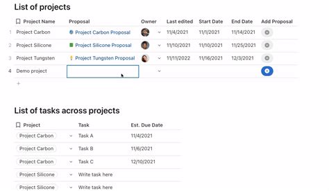 Easy project proposal template