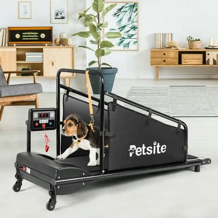 Petsite Pet Treadmill Indoor Exercise For Dogs Pet Exercise Equipment w/ Remote Control ...