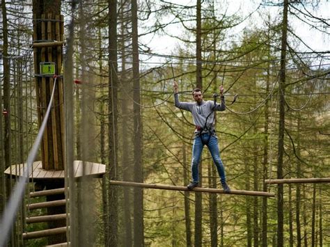 Go Ape Dalby, Tree Top Adventure in Dalby Forest