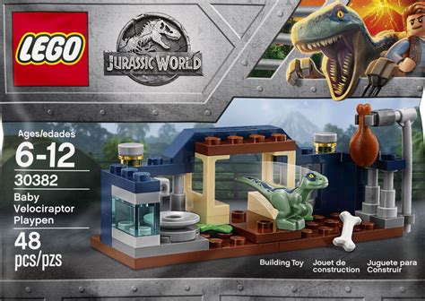 View LEGO® instruction 30382 Baby Velociraptor Playpen - LEGO ...