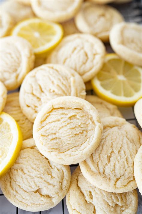 Lemon Sugar Cookie Recipe - Cookies for Days