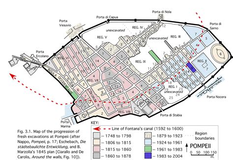 maps pompeii