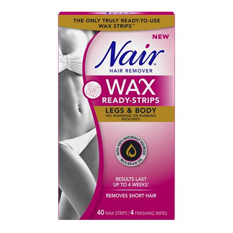 Nair™ WAX READY-STRIPS Legs & Body reviews in Hair Removal - ChickAdvisor