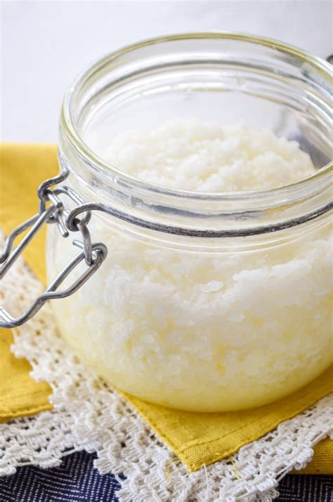 Easy Homemade Salt Scrub {Just 4 Simple Ingredients}