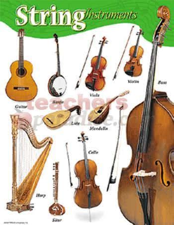 TREND ENTERPRISES INC. Chart String Instruments (17" X 22") T-38103 - TeachersParadise