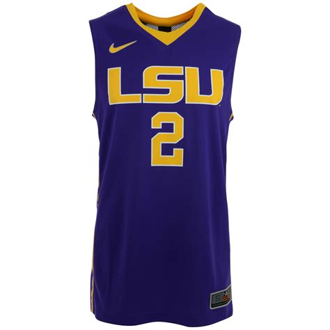 Nike Men'S Lsu Tigers Replica Basketball Jersey in Purple for Men | Lyst