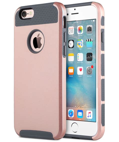 For Apple iPhone 6S Plus Case Hybrid Hard Heavy Duty Rubber iPhone 6 Plus Cover | eBay