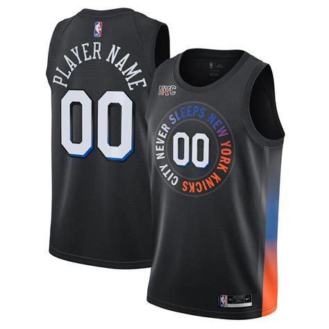 New York Knicks 2021 City Edition Swingman Custom Jersey