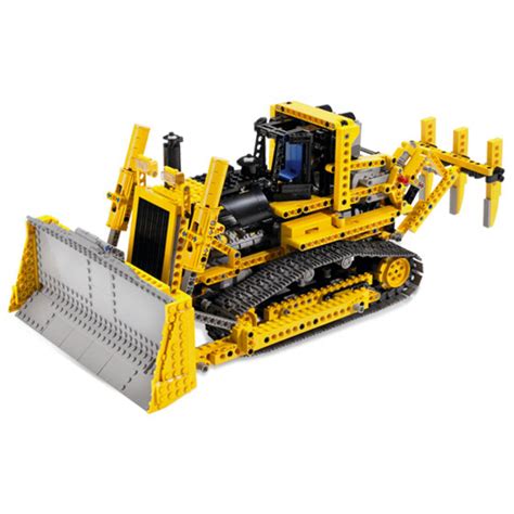 LEGO TECHNIC Motorized Bulldozer - Brick Creation