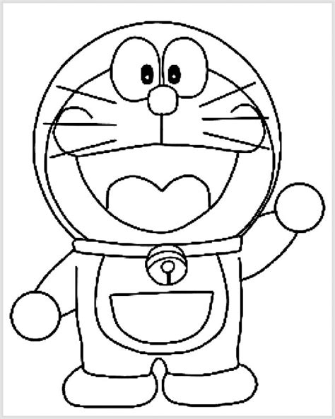 85+ Sketsa Gambar Doraemon