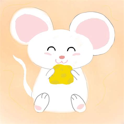 Mouse eating Cheese by LittleMellowRabbits on DeviantArt