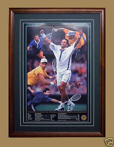 Pat Rafter US Open Champion - Pro Sports Memorabilia