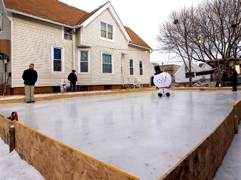 How to build a ice rink - kobo building