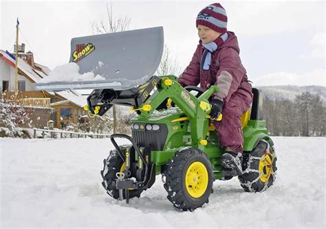 This Pedal Powered Snow Plow Actually Lets Your Kid Clear Your Driveway