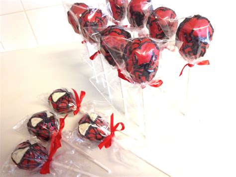 Spiderman Cake Pops - CakeCentral.com