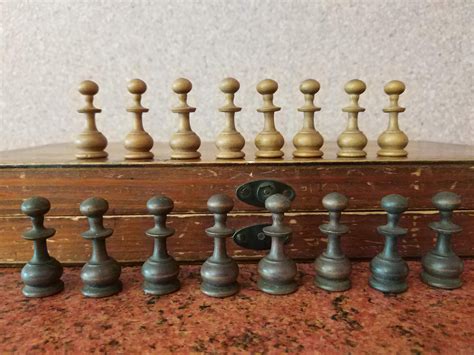 Vintage Soviet Chess Set Wooden Russian Chess USSR With the | Etsy