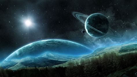 Saturn Rings Wallpaper