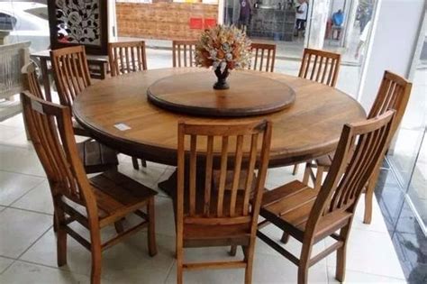 Meja Makan Bundar Terbaru | Putushima Furniture Jepara