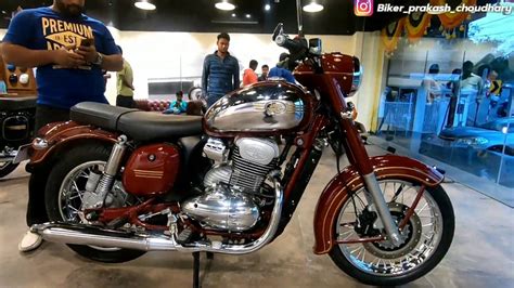 2019 JAWA classic 300 Walkaround + Exhaust Note+ Price | Hindi | - YouTube