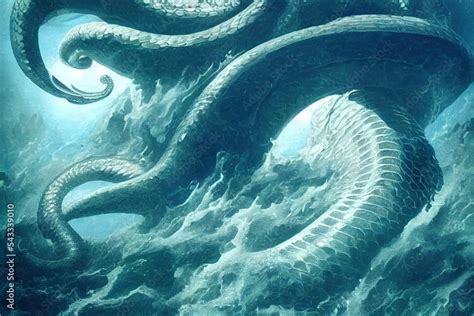 Legendary sea creature and monster also known as the world serpent or the midgard serpent. The ...