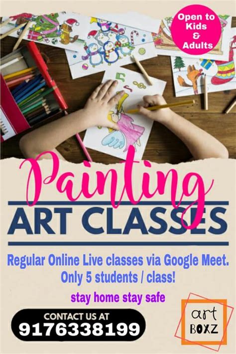 Online Art classes by Art Boxz – Kids Contests