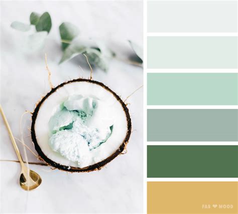 Mint green gold color scheme ,mint and gold color palette