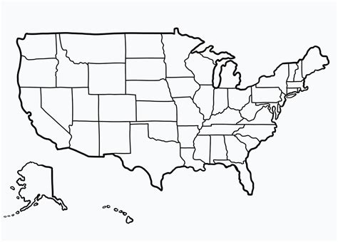 dormir cielo guión dibujo de mapa de estados unidos Preferencia ...