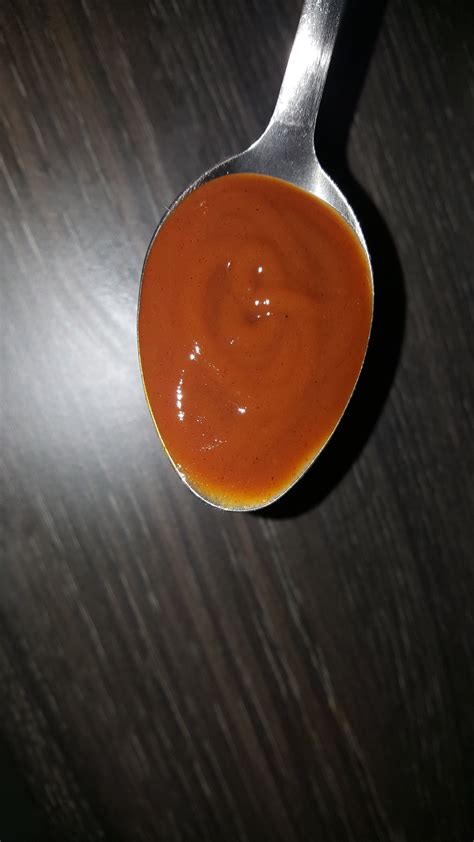 Free stock photo of brown sauce, Tablespoon of brown sauce