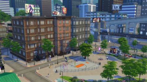 Sims 4 city living no background - arcadenet