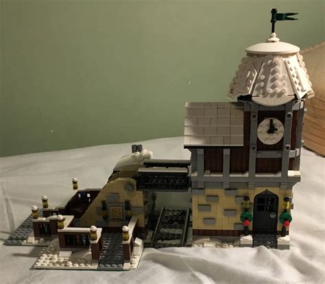 LEGO Train Station by KieliIndustries on DeviantArt