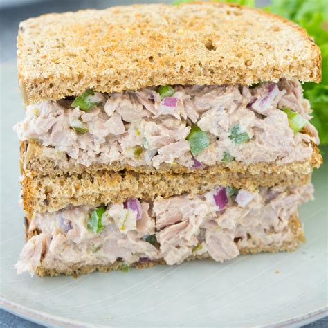 Tuna Sandwich - Quick Easy Tuna Salad Recipe A Sassy Spoon - Stuff tuna salad in hollowed out ...