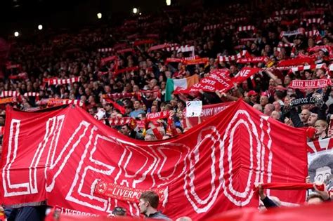 What Liverpool fans sang at Anfield as national anthem was drowned out ...