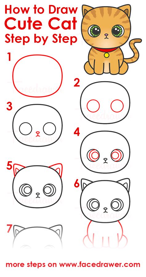 How To Draw Cute Stuff Step By Step at Drawing Tutorials