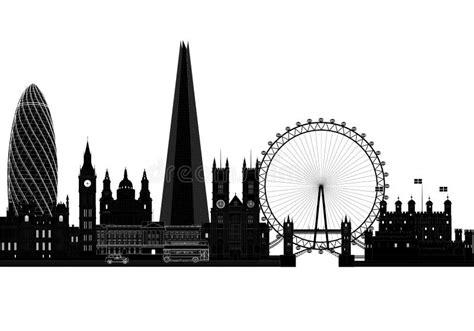 London Skyline Silhouette Stock Illustrations – 3,793 London Skyline Silhouette Stock ...