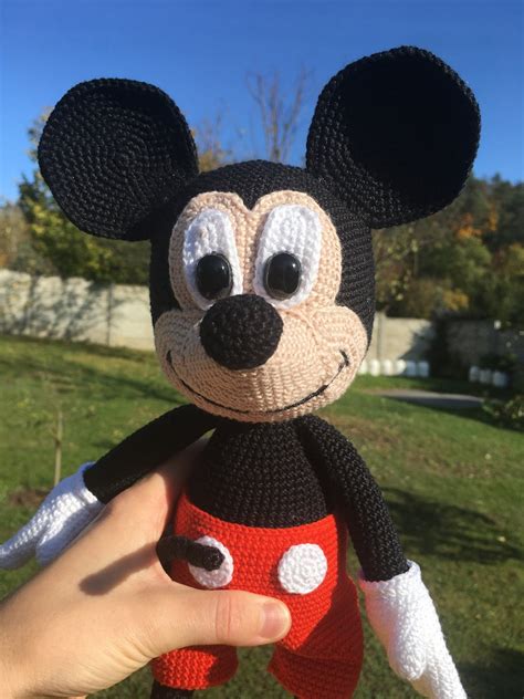 PATTERN Crochet Mickey Mouse Amigurumi Mickey Mouse Pdf - Etsy