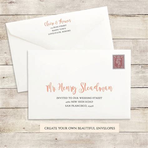 Printable Invitations With Envelopes - Printable Templates