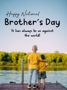 48 Best National Brother's Day Cards ideas | national brothers day, birthday greeting cards ...