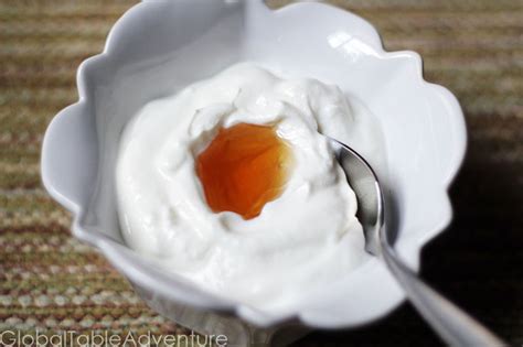 Greek Yogurt with Honey | Global Table Adventure