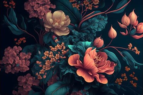 Floral Background Wallpaper Hd